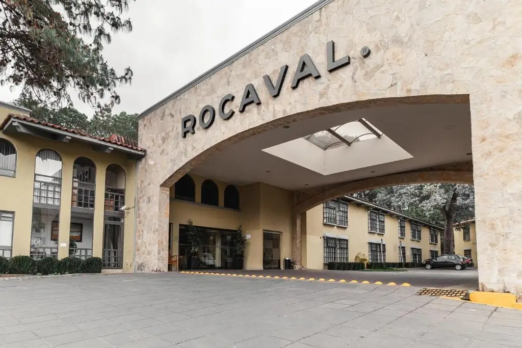 Hotel Rocaval entrance in San Cristóbal de las Casas
